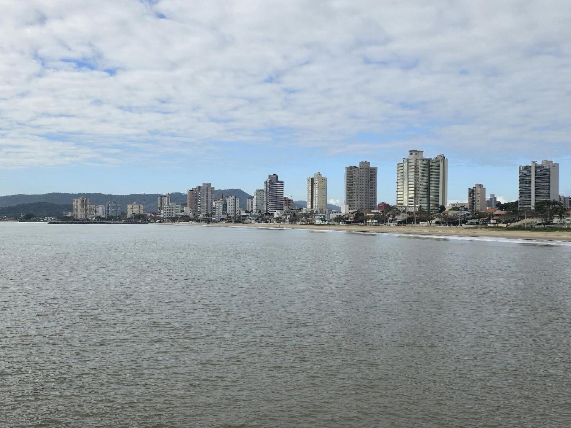 Ap Aloha 501 Vista Mar Da Praia Balneario Piçarras Kültér fotó